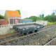 K254-3 Lot de 3x wagons plat à 3 essieux Nzo PLM en kit