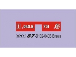 Decalc 040B Brawa