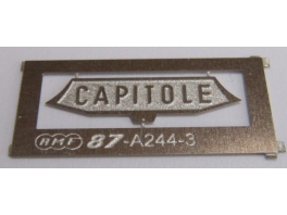 A244 Plaques pour trains drapeaux