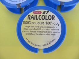 50g de soudure 180° étain plomb sans résidu en fil