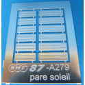 A279 pare soleil pour locomotive ou autorail