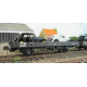 K269 wagon plat à ridelles en bois de 10m Nord/SNCF
