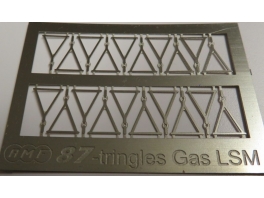 A311 20 tringles volets couverts Gas, Gass, G13...