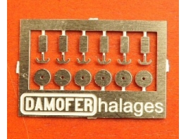 Anneaux et crochets de halage pour wagons Damofer