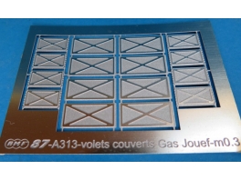 A313 volets pour couverts Gas Jouef