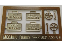 A325 2x jeux de plaques 141TA au choix