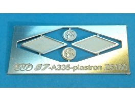 A335 2x plastrons pour Z5100 Budd