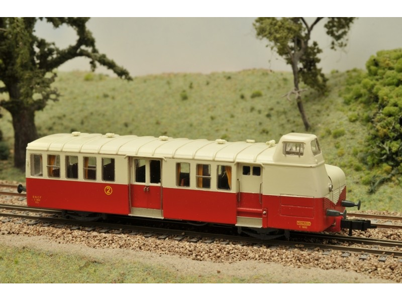 Keyser Model Kits Échelle Ho Autorail F.n.c. X5600 A Monter