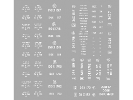 Immatriculations 150X-34X SNCF