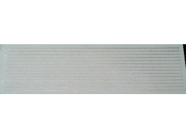 Bandes 1mm couleur argent 