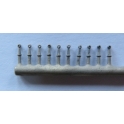 20 supports de main courante longs (2,5mm)