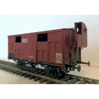 kit wagon couvert ocem 1919 sncf - sans boite