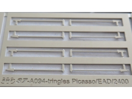 8 tringles de freins pour autorail Picasso ou EAD LSM