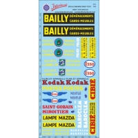 Decalcs vehicules Dinky-Toys 1/43