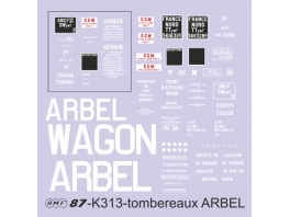 D952 déco pour wagon tombereau Arbel