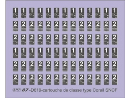 Cartouche de classe type Corail