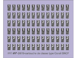 Cartouche de classe type Corail