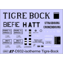 Déco isotherme Brasserie Tigre-Bock AL et SNCF ép2 et 3 (noir fond blanc)