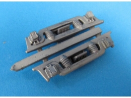 2 bogies Y16 moulés à boites d'essieux à coussinets