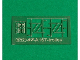 4 consoles de fil trolley + capteur trolley pour locotracteur de halage