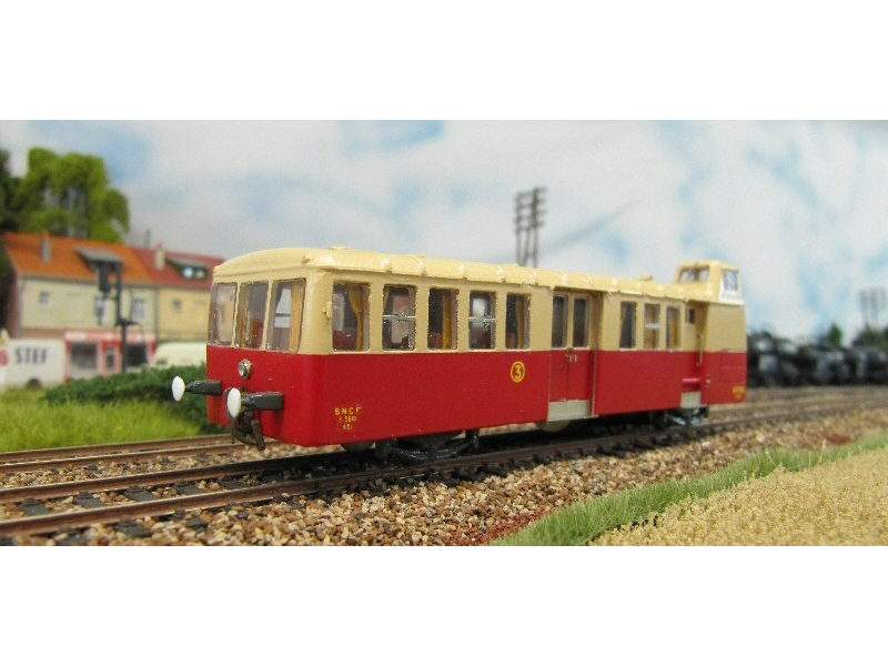 Maquette Keyser HO – Autorail F.N.C. X5600 à Monter, Échelle HO
